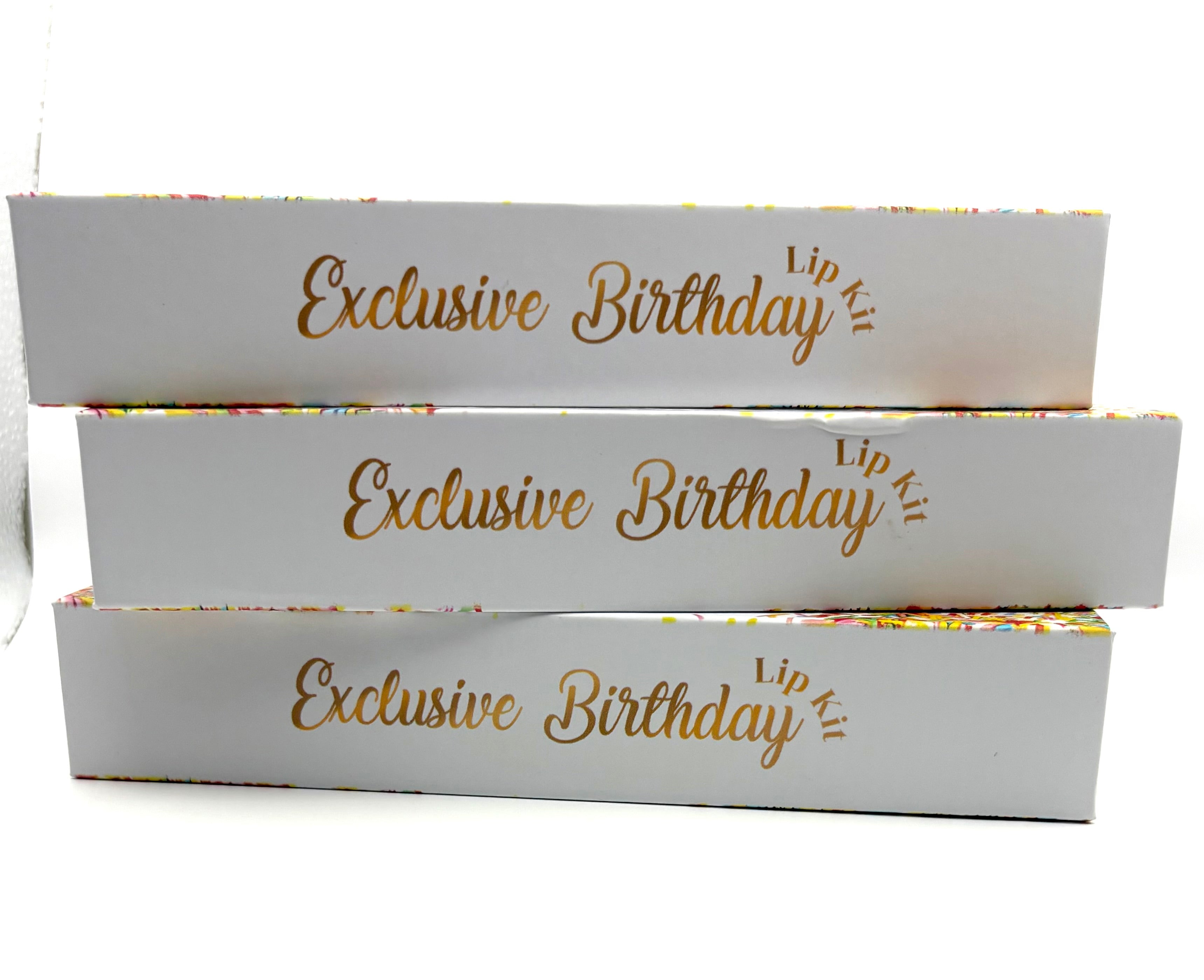 Exclusive Birthday Lip Kit (MAKE A WISH)